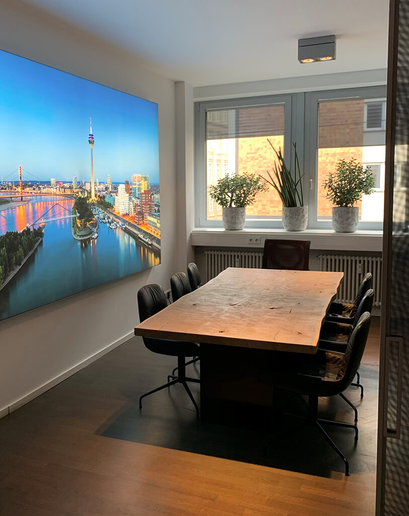 PEC back office in Stuttgart – Meeting room